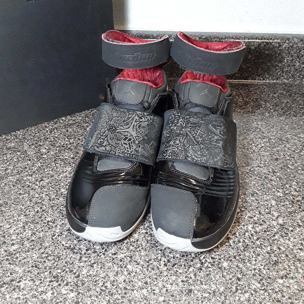 Nike Air Jordan XX 20 Black Stealth Red 310455 002 - Picture 4 of 6